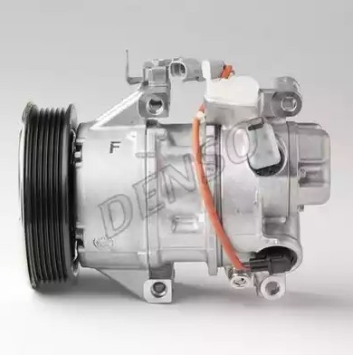 DENSO AC-kompressor DCP50248 Klimaanlegg Toyota Yaris II: AC-kompressor DENSO DCP50248
