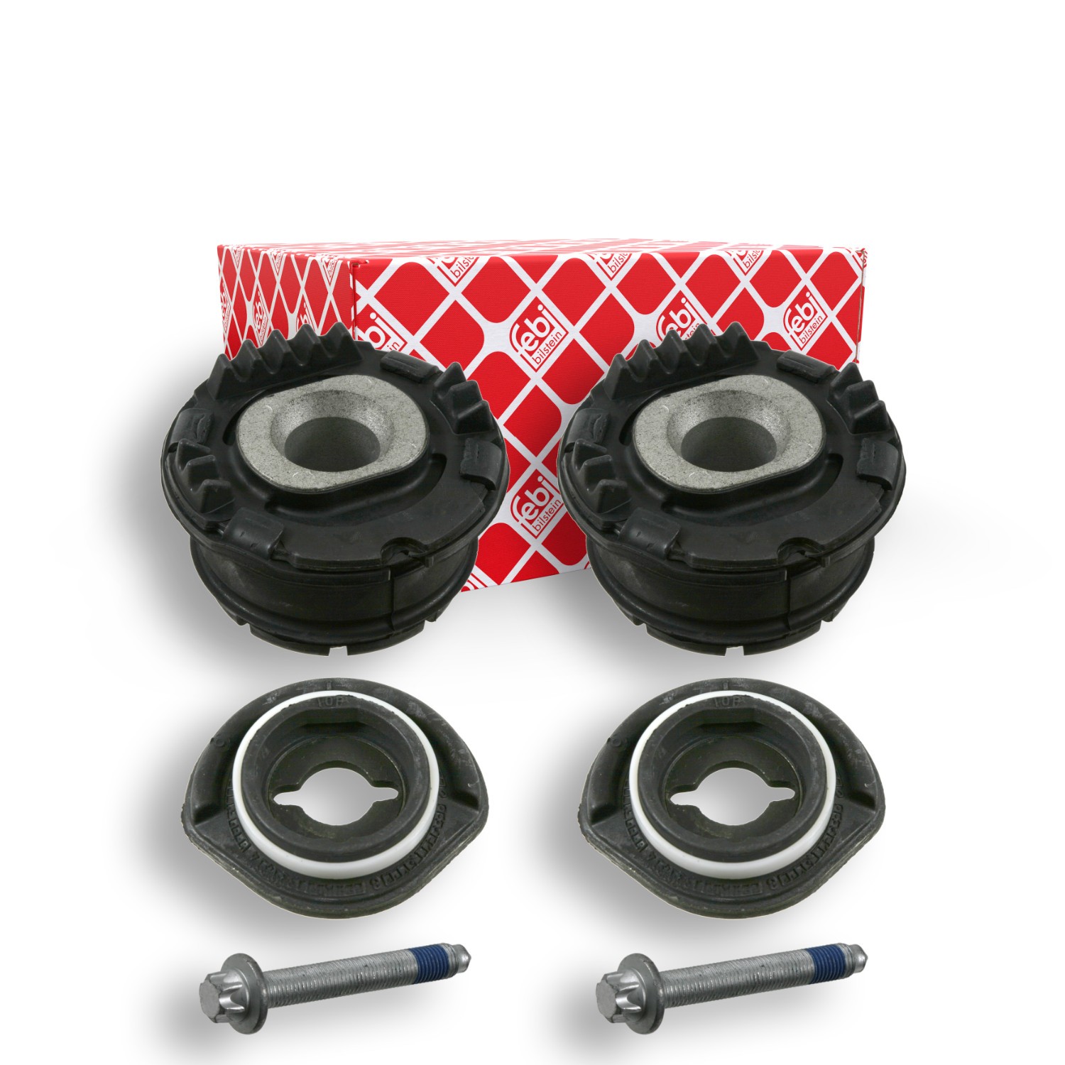 FEBI BILSTEIN Repair Set, axle beam 22606 FEBI BILSTEIN 22606 Mercedes W177 mounting axle bracket replacement
