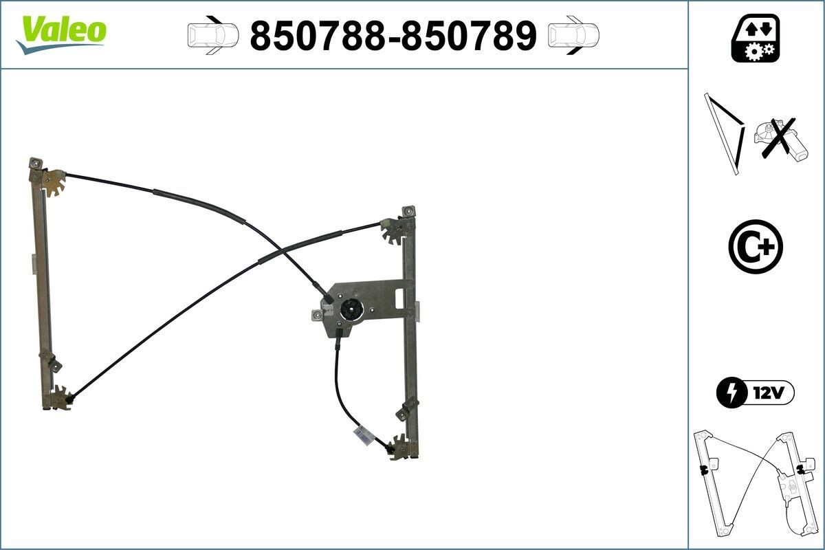 VALEO Vindusheis 850788 850788 Vindusheis RENAULT 21 VALEO