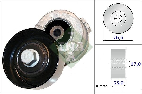 INA Spanner, Poly V-riem 534 0341 10 INA 534034110 Riemspanner Kia Optima Sportswagon prijs
