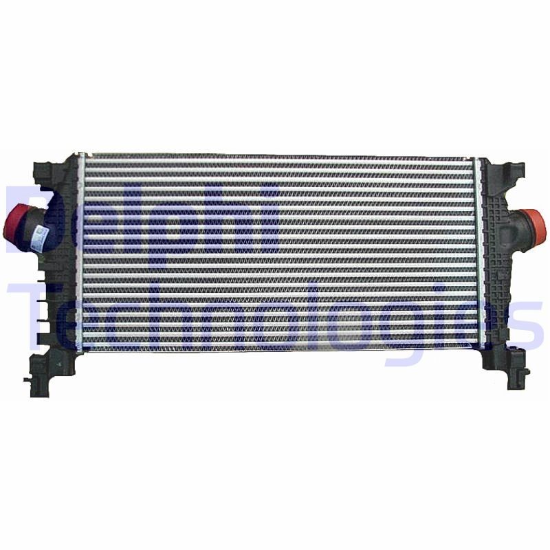 DELPHI Interkūlers TSP0755004 Starpdzesētājs DELPHI MAZDA TSP0755004