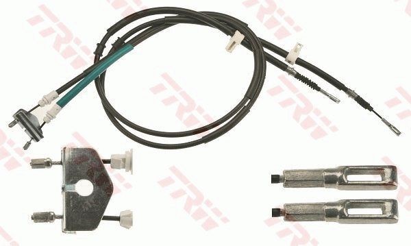 TRW Tautrekk, håndbremse GCH421 TRW GCH421 originale Bremsewire Ford Fiesta Mk5 hva koster