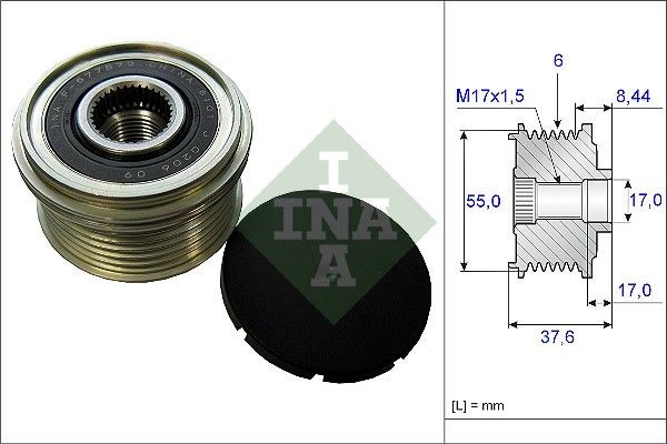 INA Dispositivo ruota libera alternatore 535 0246 10 INA 535 0246 10 costo Puleggia alternatore SUBARU online