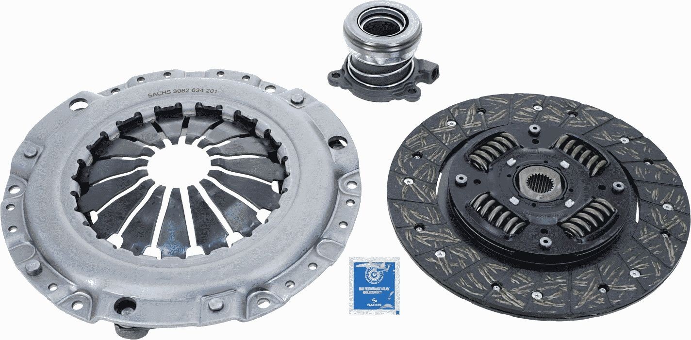SACHS Kit de embraiagem 3000 990 289 SACHS Kit plus CSC 3000 990 289 Embraiagem CHEVROLET SPARK Caixa/parte traseira inclinada (M200, M250) 2009