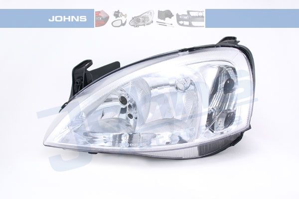 Farol principal JOHNS 55 56 09-5 JOHNS 55 56 09-5 Farol principal OPEL COMBO 2011