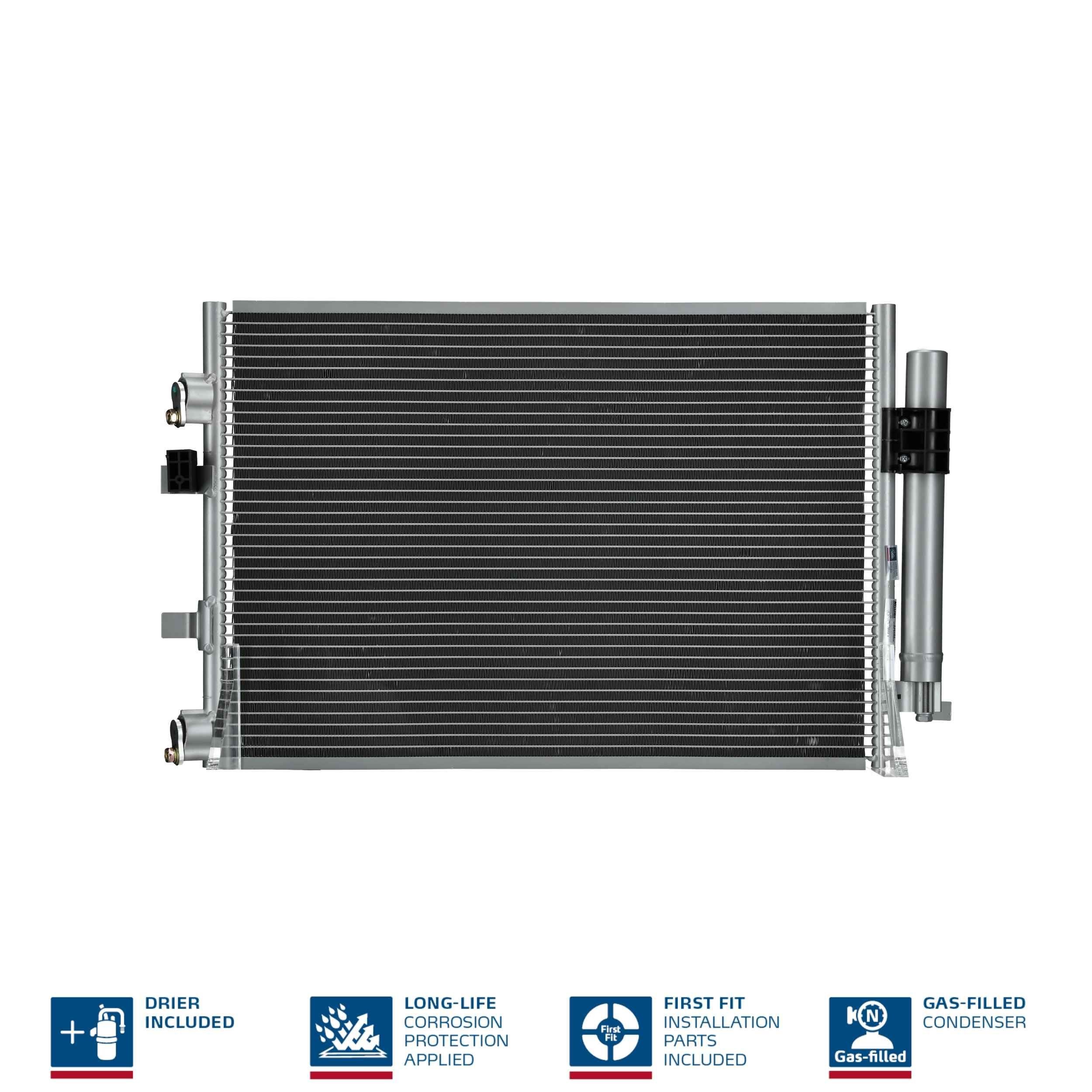 NISSENS Kondensator, klimaanlegg 940182 NISSENS 940182 Radiator AC Ford Maverick UDS UNS originale pris