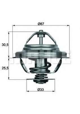 BEHR THERMOT-TRONIK Termostaat, Jahutusvedelik TX 27 71D TX 27 71D BEHR THERMOT-TRONIK Termostaat Daewoo odav