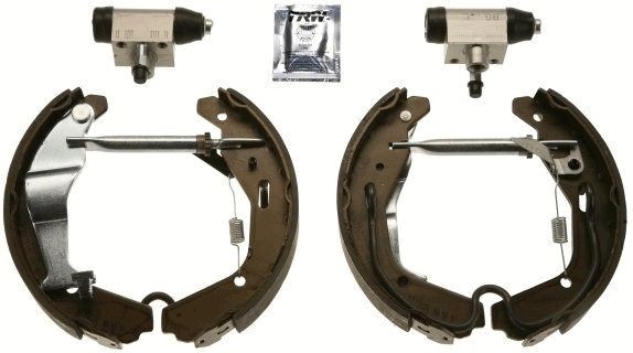 TRW Bremžu komplekts, Trumuļu bremzes GSK2612 Bremžu komplekts, trumuļu bremzes TRW Opel ZAFIRA GSK2612