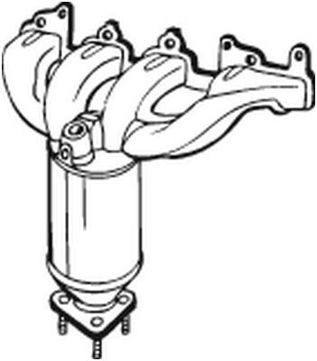 BOSAL Catalizzatore 090-015 BOSAL 090-015 Catalizzatore