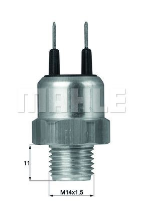BEHR THERMOT-TRONIK Termostat, kølemiddel TI 150 88 TI 150 88 Termostat VAUXHALL CROSSLAND X BEHR THERMOT-TRONIK