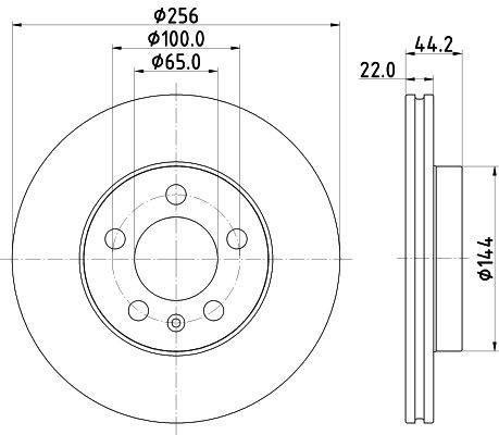 HELLA Expansietank, koelvloeistof 8MA 376 789-731 8MA 376 789-731 HELLA Koelvloeistof expansievat BMW goedkoop