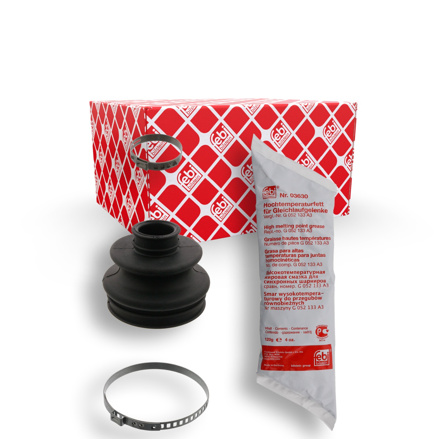 FEBI BILSTEIN Kaitsekummikomplekt, veovõll 38941 38941 Veovõlli tolmukaitse komplekt SMART CITY-COUPE FEBI BILSTEIN