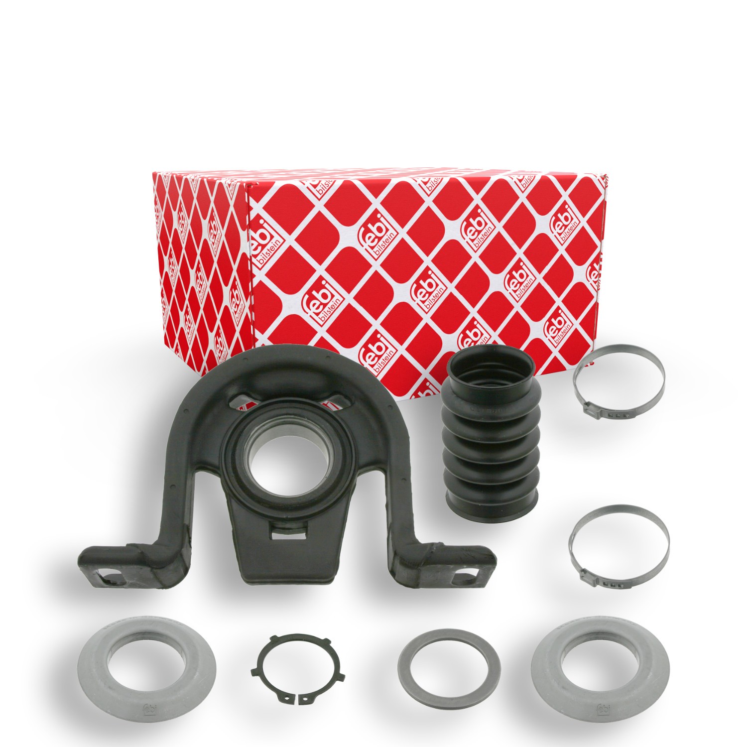 FEBI BILSTEIN Reparatursatz, Gelenkwellenmittellager 24493 Kardanwelle Lager FEBI BILSTEIN LUPO 24493 günstig