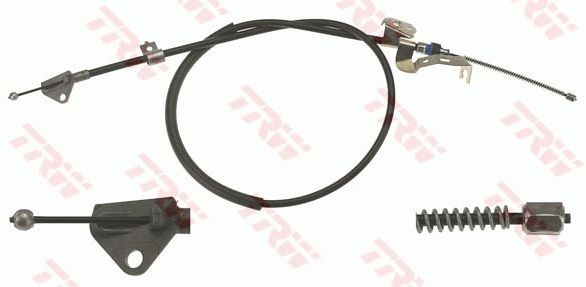 Żażné lanko parkovacej brzdy TRW GCH418 TRW GCH418 Lanko ručnej brzdy PEUGEOT 107 2014