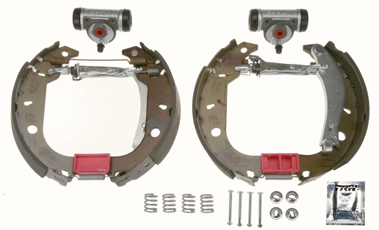 TRW Sada bŕzd, Bubnová brzda GSK1730 TRW GSK1730 Sada bŕzd, Bubnová brzda FIAT Tipo Hatchback (160) 1.8 i.e. 110 KS 1990