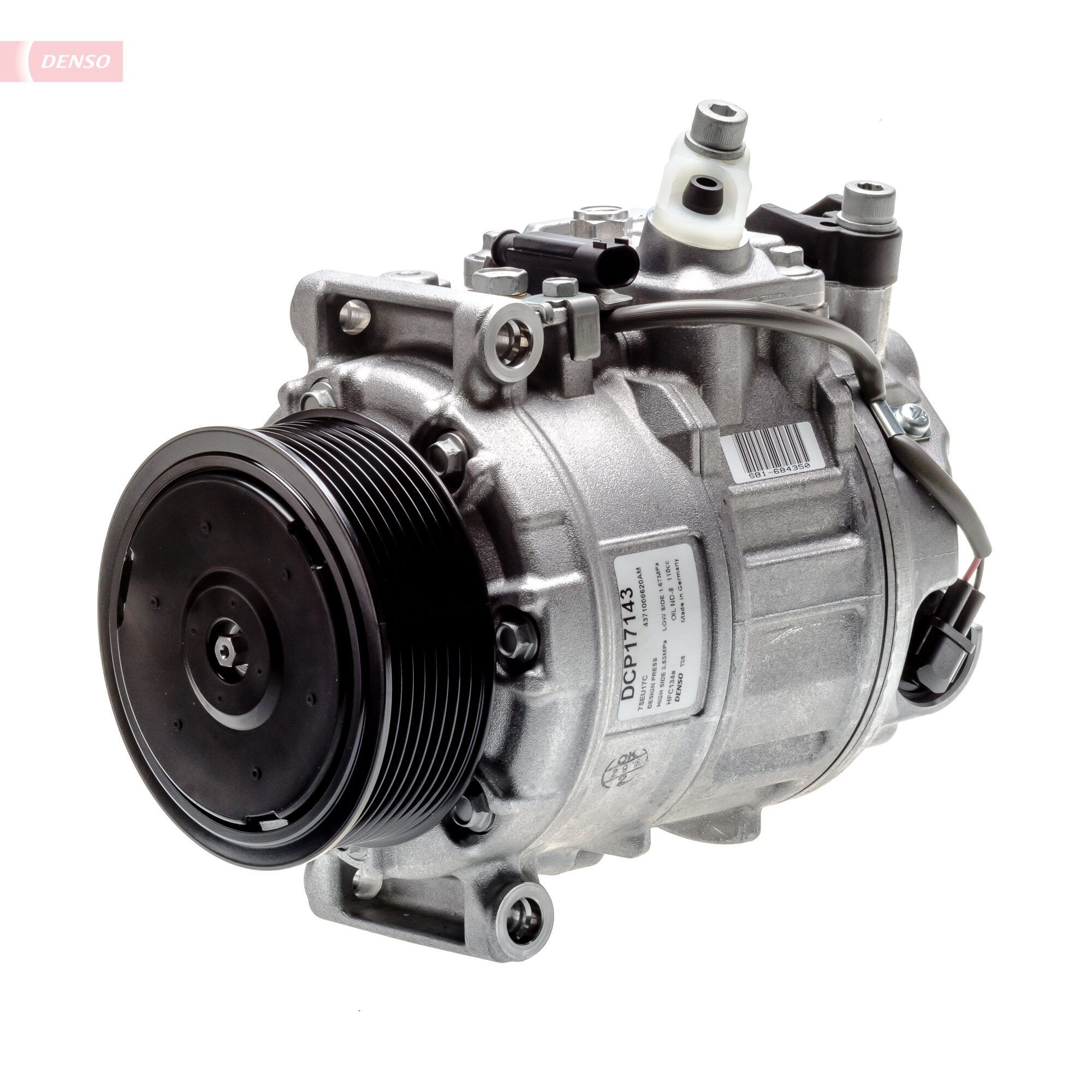 DENSO Kondicioniera kompresors DCP17143 DENSO DCP17143 Kondicioniera kompresors Mercedes W221 orģinālās cena