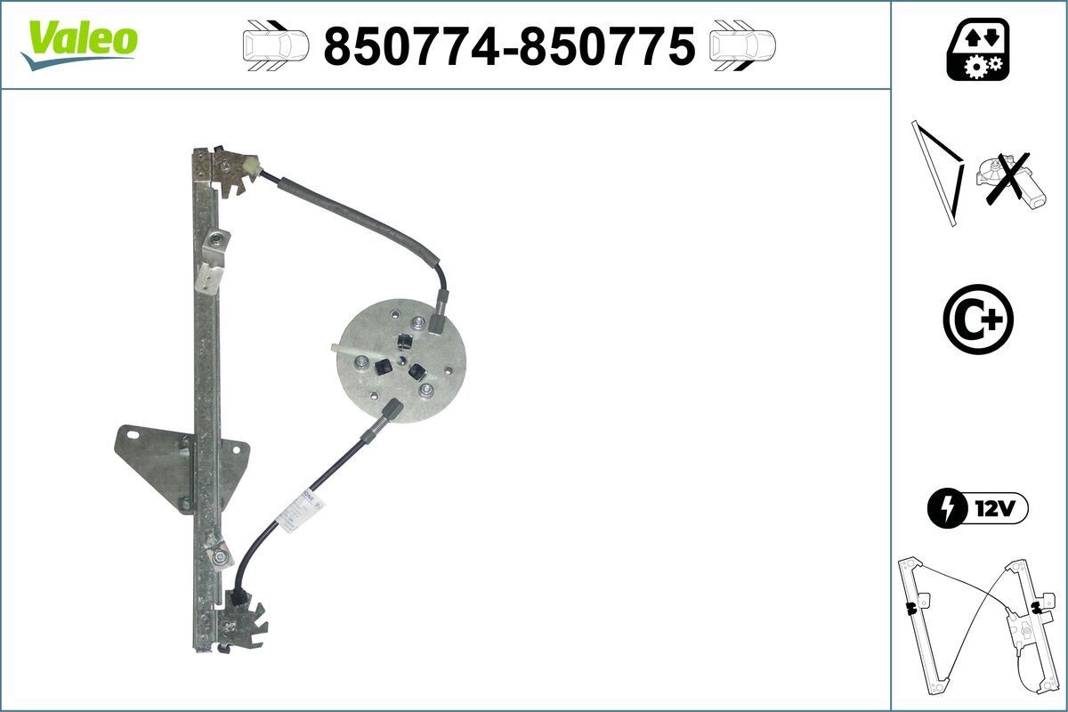 VALEO Vindusheis 850774 850774 Vindusheis VALEO OPEL VECTRA
