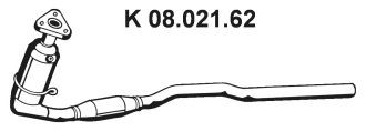 EBERSPÄCHER Katalysator 08.021.62 Katalysator EBERSPÄCHER Opel AGILA 08.021.62