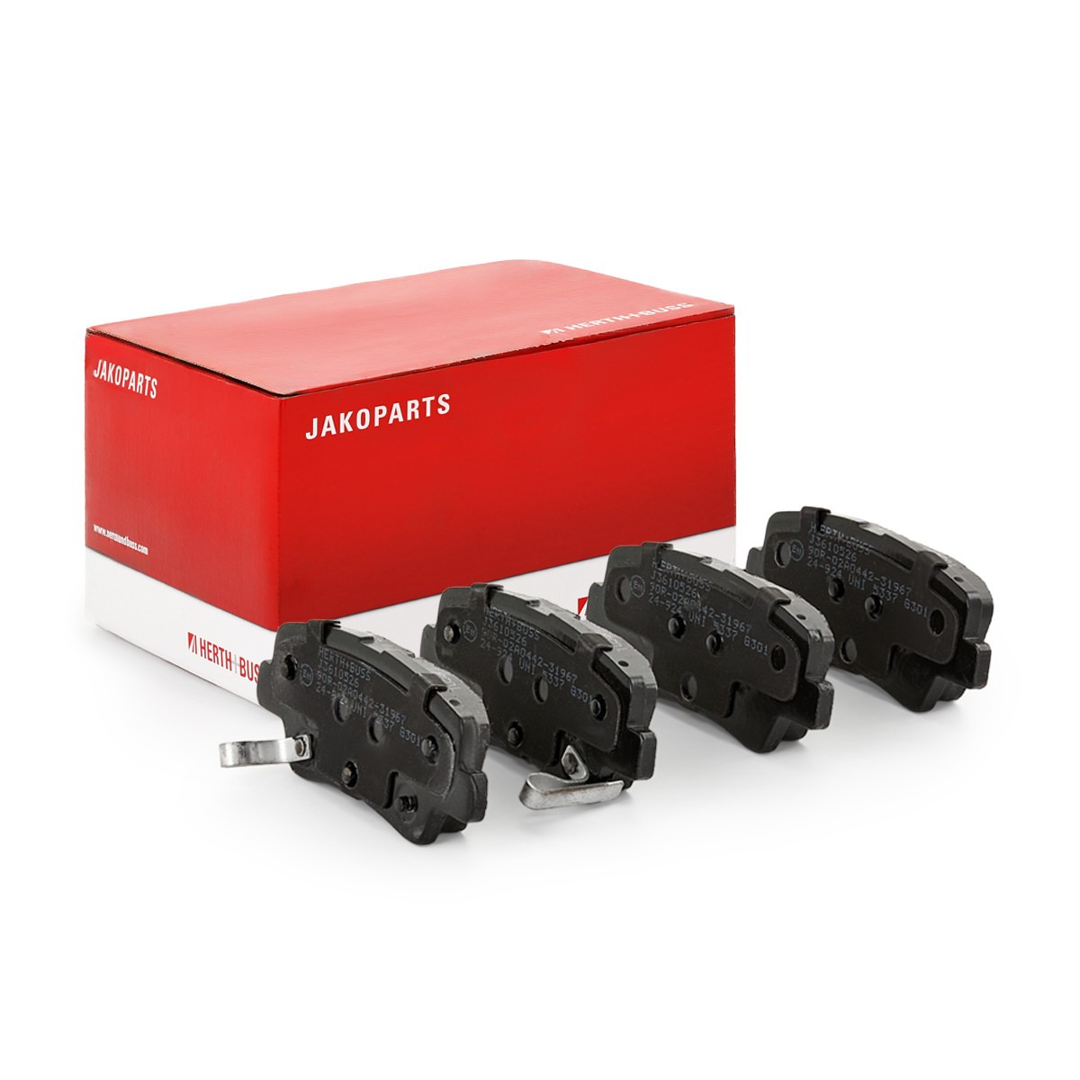 HERTH+BUSS JAKOPARTS Τακάκια φρένων J3610526 J3610526 Τακάκια φρένων HERTH+BUSS JAKOPARTS FIAT GRANDE PUNTO