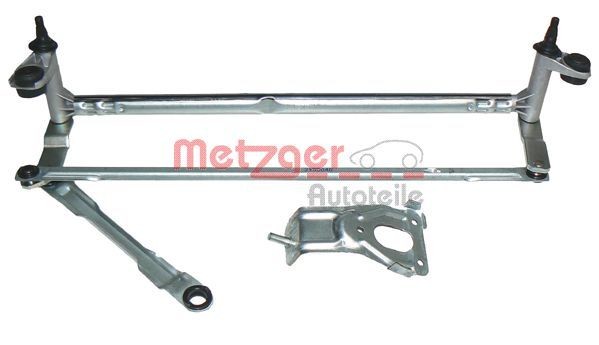 METZGER Stiklu tīrītāja sviru un stiepņu sistēma 2190040 2190040 METZGER Stiklu tīrītāja sviru un stiepņu sistēma Dacia lēti