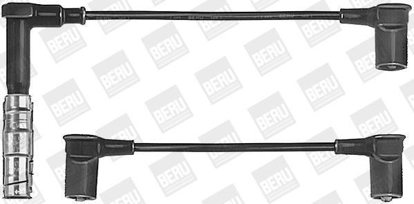 BERU Tennplugg kabelsett ZEF585 BERU ZEF585 Pluggledninger Mercedes X253 pris