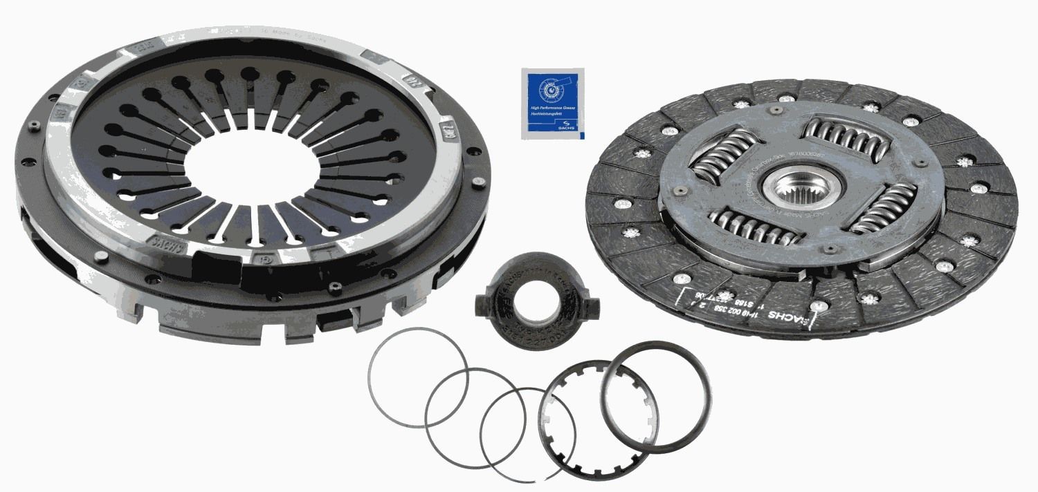 SACHS Koppelingsset 3000 950 080 SACHS 3000 950 080 originele Koppelingsset Porsche 911 997 Coupe kosten