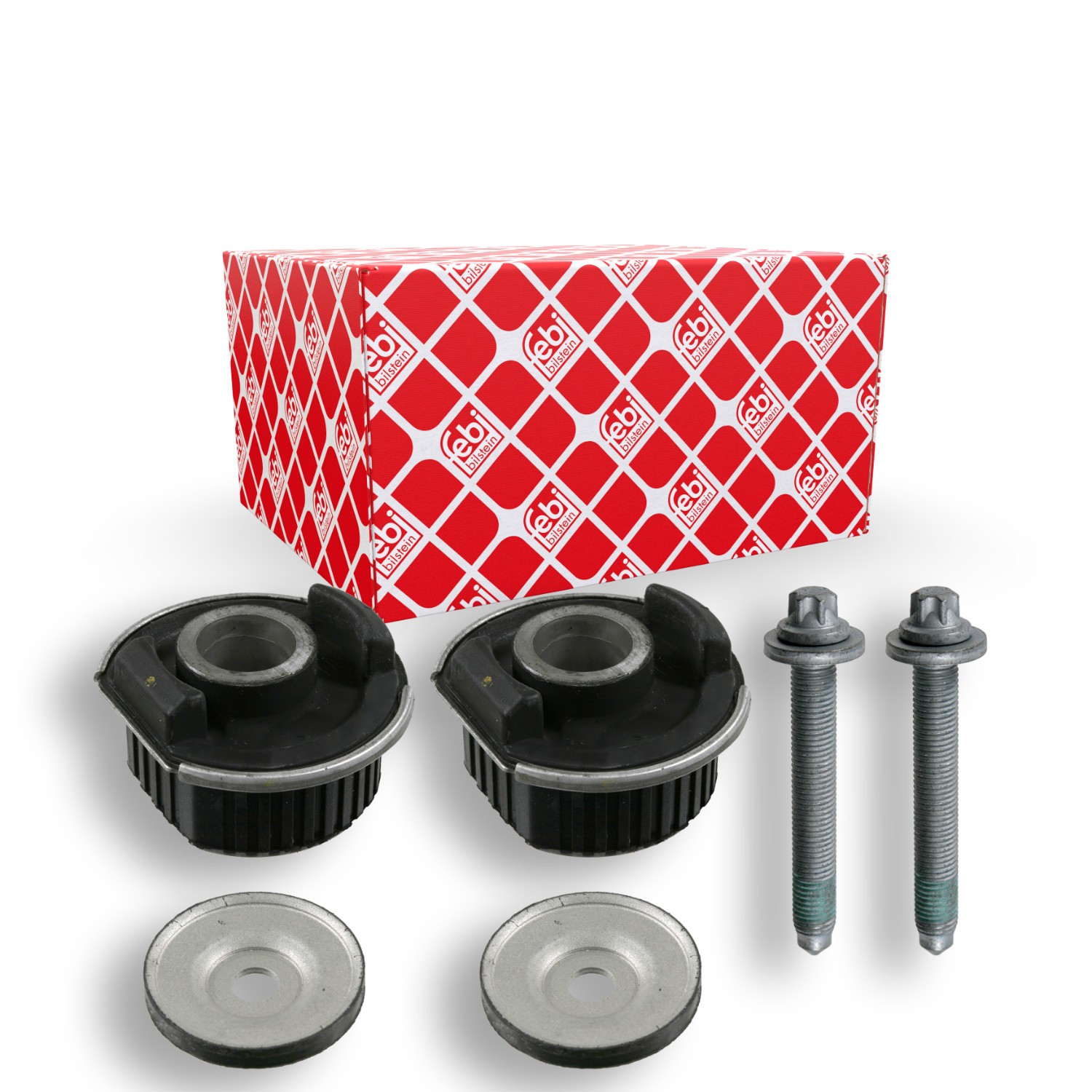 FEBI BILSTEIN Korjaussarja, akselirunko 22266 FEBI BILSTEIN 22266 Mercedes CL203 taka-akselin puslat vaihto hinta