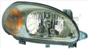 Headlight TYC 20-5895-15-2 TYC 20-5895-15-2 DAEWOO LANOS 2017 headlights