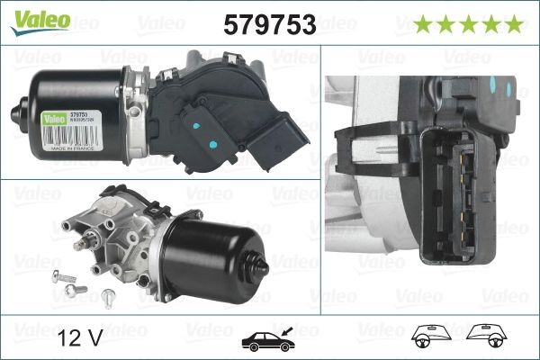 VALEO Wiper motor 579753 VALEO 579753 Renault 9 Saloon wiper motor cost