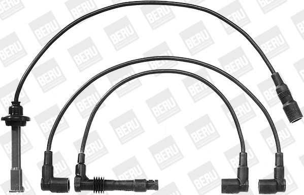 BERU Kit de câbles d'allumage ZEF985 Fil de bougie BERU ALFA ROMEO ZEF985