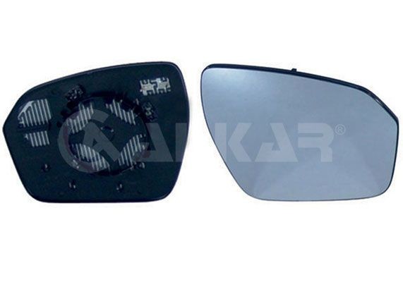 ALKAR Vetro specchio, specchio esterno 6432046 ALKAR 6432046 Vetro specchietto Land Rover Discovery 5 originale prezzo