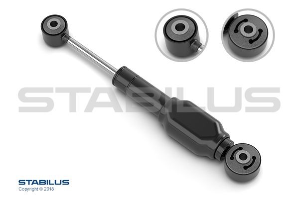 STABILUS Svingningsdæmper, kilerem 8484AX STABILUS 8484AX Svingningsdæmper, kilerem TOYOTA AYGO originale