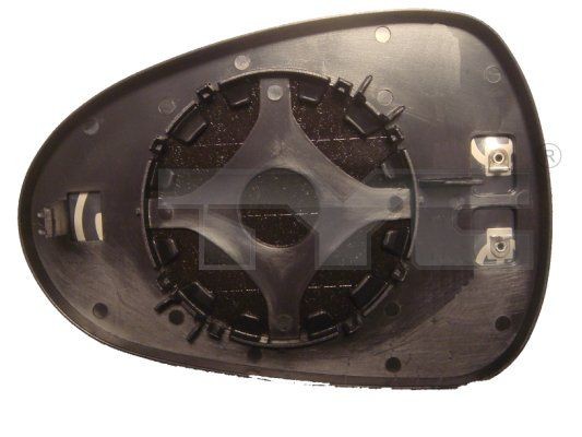 Backspegelglas TYC 331-0064-1 TYC 331-0064-1 Sidobackspegel SEAT EXEO 2013
