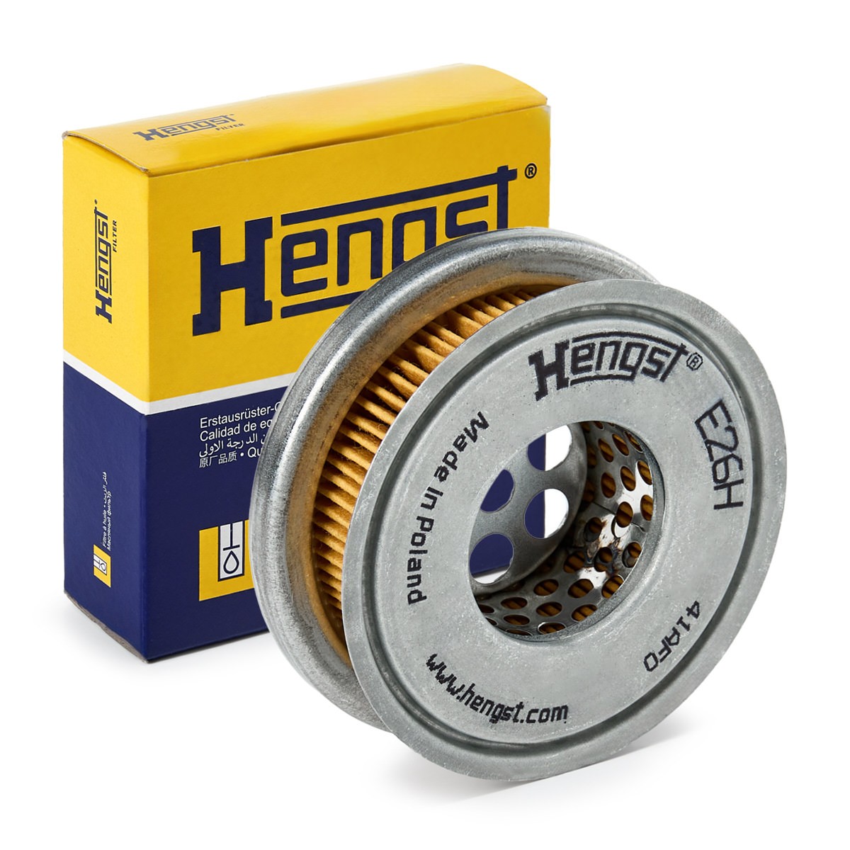 HENGST FILTER Υδραυλ. φίλτρο, τιμόνι E26H HENGST FILTER E26H Φίλτρο τιμονιού Pregio Van (TB) γνήσια τιμες