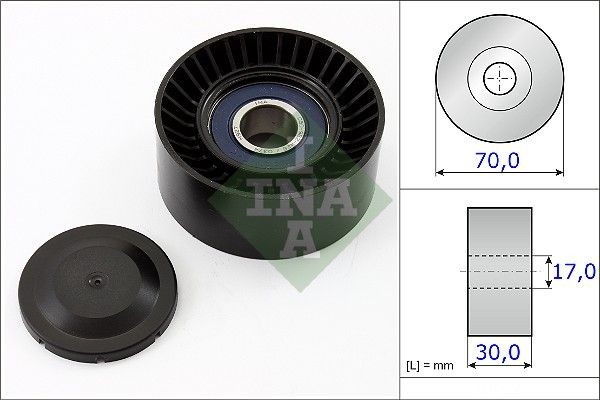INA Poulie, tendeur de courroie d'accessoire 531 0873 10 Volvo 940 Galet tendeur INA 531 0873 10