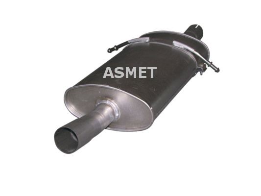 ASMET Midtre lydpotte 01.069 Mellomlyddemper ASMET Nissan ALMERA 01.069