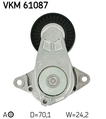 SKF Strammehjul, kilerem VKM 61087 SKF VKM 61087 originale Strammehjul MAZDA CX-9 pris