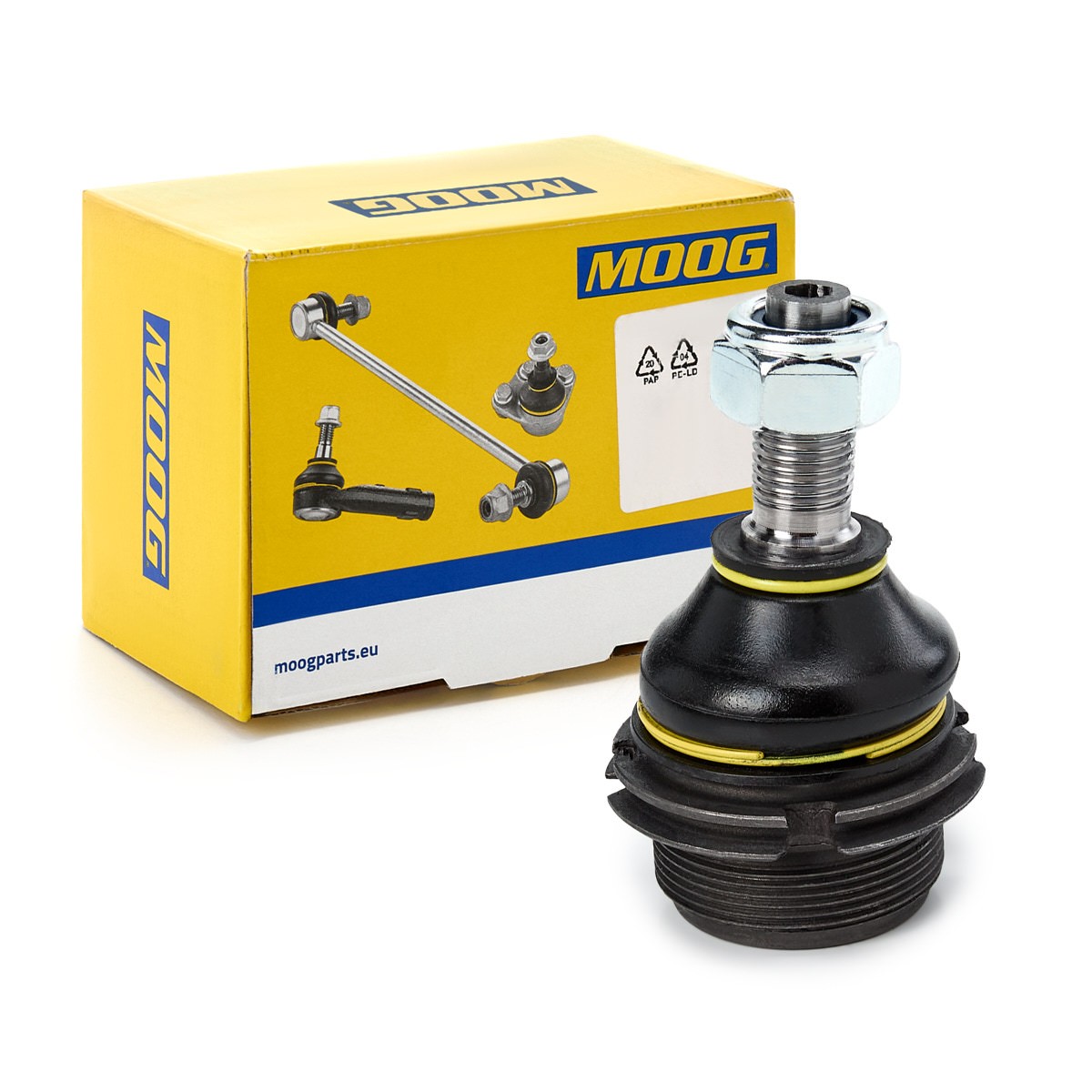 MOOG Fuseekogel PE-BJ-3347 PE-BJ-3347 Kogel, fusee PEUGEOT 508 MOOG