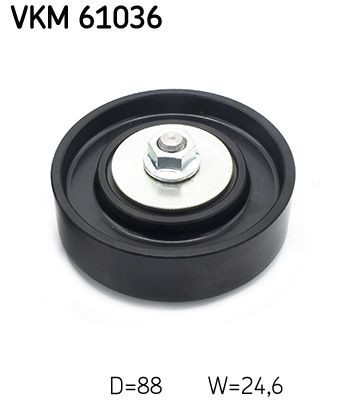 Galoppino guidacinghia, cinghia Poly-V SKF VKM 61036 SKF VKM 61036 costo Galoppino Toyota YARIS 2004