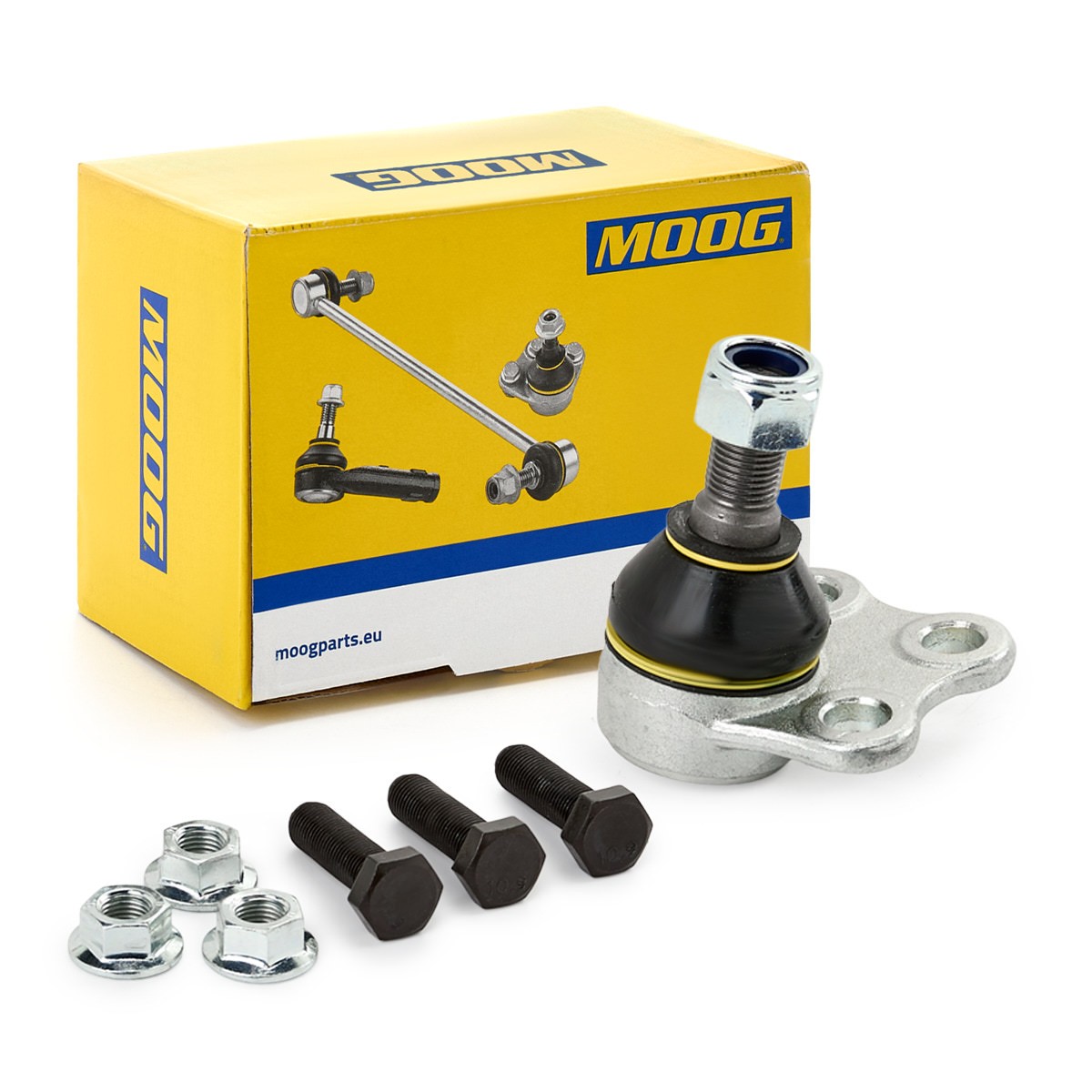 Rótula de suspensão MOOG RE-BJ-7762 MOOG RE-BJ-7762 Articulação de suspensão guia Renault TRAFIC 2004