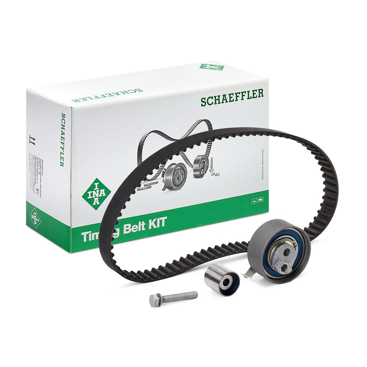 Kit cinghia di distribuzione INA 530 0585 10 INA 530 0585 10 Kit distribuzione Volkswagen TOUAREG 2005