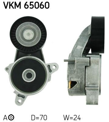 Spanrol, poly V-riem SKF VKM 65060 SKF VKM 65060 Spanrol multiriem Mitsubishi LANCER 2003