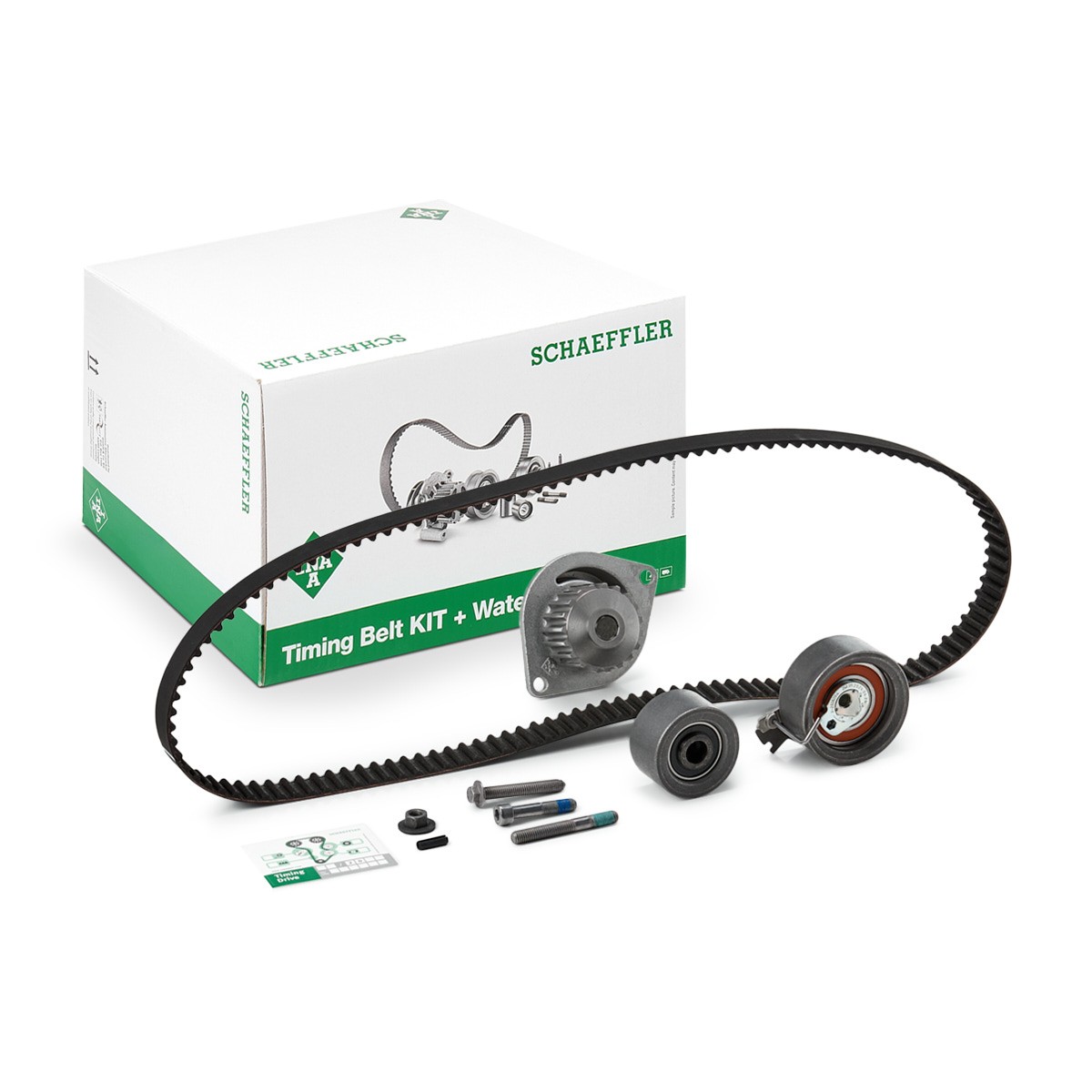 INA Registerreimsett med vannpumpe 530 0237 30 Vannpumpe + registerreimsett INA 807 530 0237 30 billige