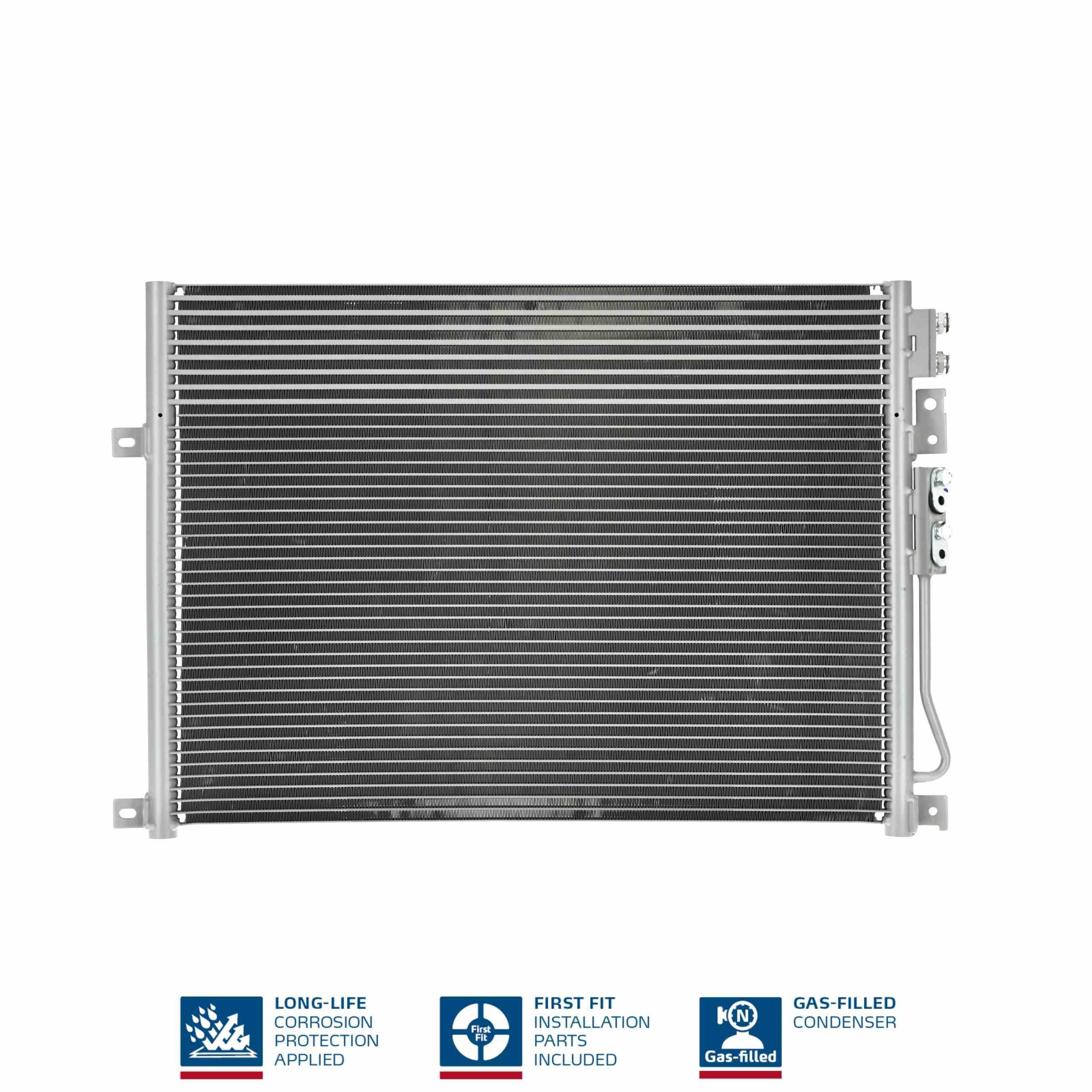 NISSENS Condensor voor airco 94931 NISSENS 94931 Airco radiator Comanche goedkoop