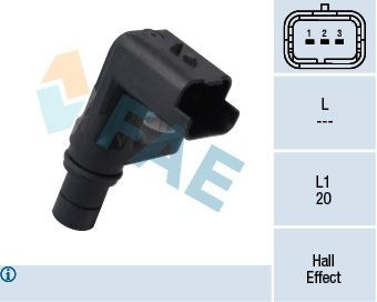 FAE Camshaft position sensor 79040 Peugeot 407 FAE camshaft sensor 79040