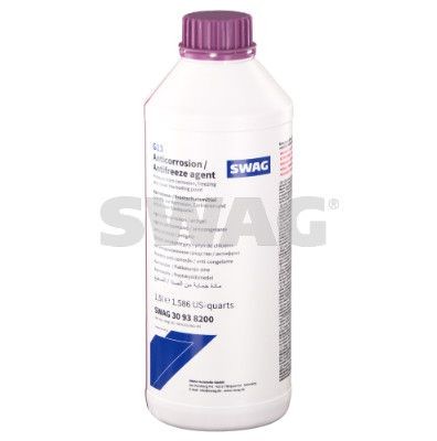 Antigelo SWAG 30 93 8200 SWAG 30 93 8200 costo Liquido radiatore Audi A6 2012