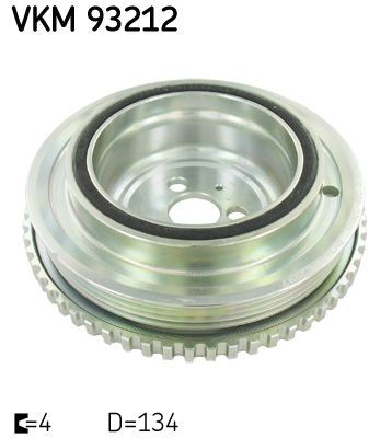 SKF Remenica kľukového hriadeľa VKM 93212 SKF VKM 93212 originálne Remenica kľukového hriadeľa Punto Evo (199_) cena