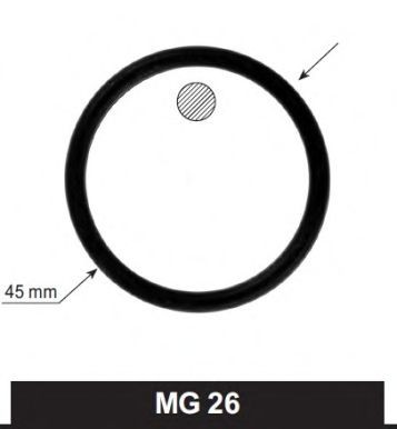 MOTORAD Pakning, termostat MG26 Pakning termostat MOTORAD Peugeot 307 MG26