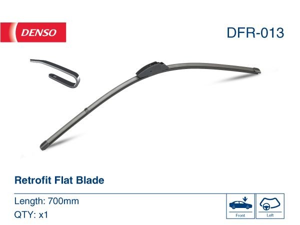 DENSO Vindusvisker DFR-013 DENSO Flat DFR-013 Viskere PLYMOUTH Voyager / Grand Voyager 1995