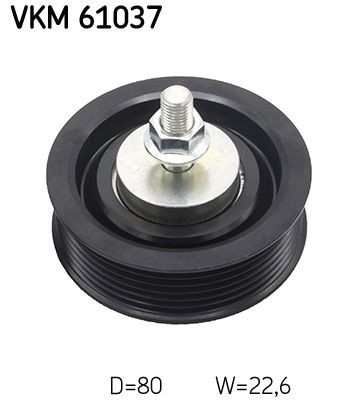 SKF Seade- / juhtrull, soonrihm VKM 61037 Seaderull SKF Toyota COROLLA VKM 61037